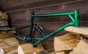 Cadre VTT EGERIE pour boite de vitesses - en acier fabriqué main en France