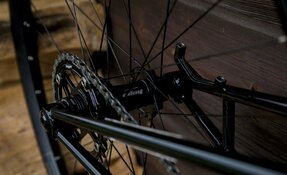 Cadre VTT EGERIE pour boite de vitesses - en acier fabriqué main en France