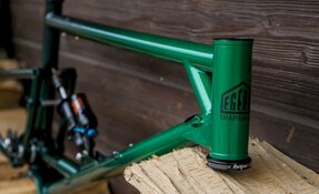 Cadre VTT EGERIE pour boite de vitesses - en acier fabriqué main en France