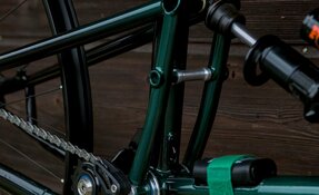 Cadre VTT EGERIE pour boite de vitesses - en acier fabriqué main en France