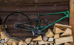 Cadre VTT EGERIE pour boite de vitesses - en acier fabriqué main en France