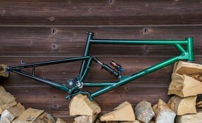 Cadre VTT EGERIE pour boite de vitesses - en acier fabriqué main en France