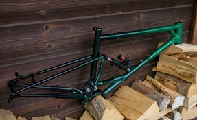 Cadre VTT EGERIE pour boite de vitesses - en acier fabriqué main en France