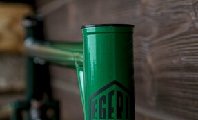 Cadre VTT EGERIE pour boite de vitesses - en acier fabriqué main en France