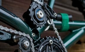Cadre VTT EGERIE pour boite de vitesses - en acier fabriqué main en France