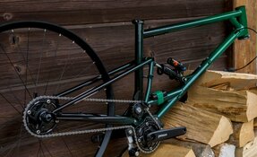 Cadre VTT EGERIE pour boite de vitesses - en acier fabriqué main en France