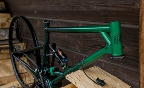 Cadre VTT EGERIE pour boite de vitesses - en acier fabriqué main en France