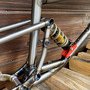 Cadre Enduro 160mm en acier sur mesure fabriqué en France