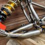 Cadre Enduro 160mm en acier sur mesure fabriqué en France