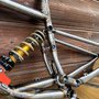 Cadre Enduro 160mm en acier sur mesure fabriqué en France