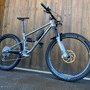Prototype cadre VTT All Mountain - Trail - triangle avant Titane triangle (...)