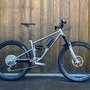 Prototype cadre VTT All Mountain - Trail - triangle avant Titane triangle (...)