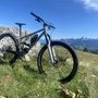 Prototype cadre VTT All Mountain - Trail - triangle avant Titane triangle (...)
