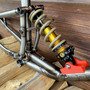 Cadre Enduro 160mm en acier sur mesure fabriqué en France