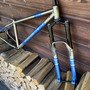 Cadre VTT endurigide titane fabriqué en France - peinture custom de la (...)