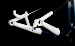 Cadre VTT enduro sur mesure en acier fabriqué en France