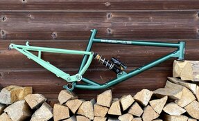 Cadre EGERIE enduro tout suspendu en acier fabriqué en France