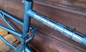 Cadre VTT all mountain 650B 27.5 - 140mm - en acier fabriqué en France