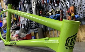 Cadre VTT en acier sur mesure fabriqué en France - hardtail endurigide enduro