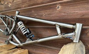 Cadre Descente DH acier fabriqué en France - Downhill frame