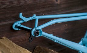 Cadre VTT Enduro en acier Reynolds et Dedacciai, sur mesure fabriqué à la (…)
