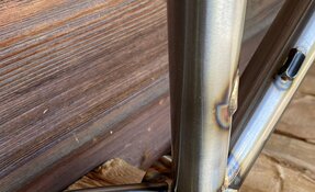 Cadre et fourche rigide Crmo sur mesure fabriqué en France