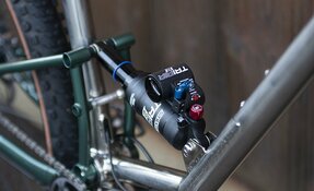 VTT ALLMOUNTAIN ENDURO tout suspendu Titane et acier fabriqué en France