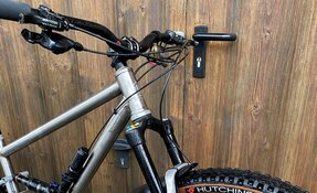 Cadre VTT All Mountain tout suspendu Titane et acier fabriqué en France