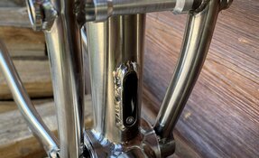 Cadre ALL MOUNTAIN tout suspendu Titane et acier INOX fabriqué en France