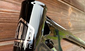 Cadre VTT DH Descente à boite de vitesse en acier fabriqué en France