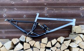 Cadre VTT all mountain - trail - 130mm - en acier fabriqué en France