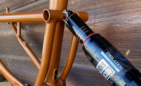 Cadre VTT all mountain - trail - 130mm - en acier fabriqué en France