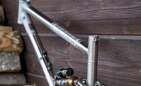 Cadre EGERIE ALLMOUNTAIN en Titane et acier INOX fabriqué en France