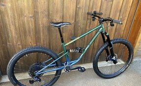 VTT EGERIE enduro tout suspendu en acier fabriqué en France