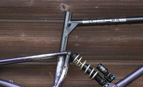 Cadre Enduro 160mm en acier sur mesure fabriqué en France