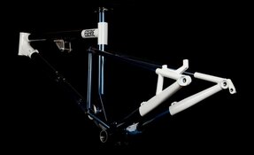 Cadre VTT enduro sur mesure en acier fabriqué en France