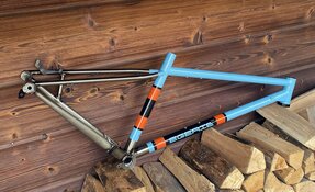 cadre VTT tubes Reynolds 853 fabriqué en France