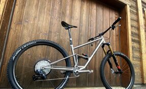 VTT All Mountain EGERIE TITANE INOX Complet - tout suspendu