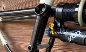 Cadre VTT Enduro 160mm en acier et sur mesure - Columbus Zona
