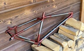 VTT Endurigide 29 pouces en acier sur mesure, fabriqué en France - Reynolds 631