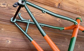 Cadre FATBIKE - BIG FAT - en acier sur mesure fabriqué en France