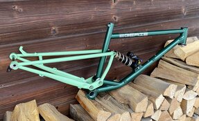 Cadre EGERIE enduro tout suspendu en acier fabriqué en France