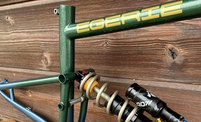 Cadre EGERIE enduro tout suspendu en acier fabriqué en France