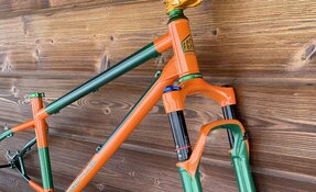 Cadre et fourche FATBIKE - BIG FAT - peinture perso intégrale