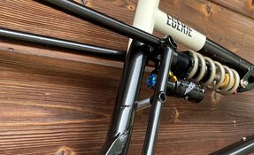 Cadre VTT Enduro 160mm en acier et sur mesure - Columbus Zona