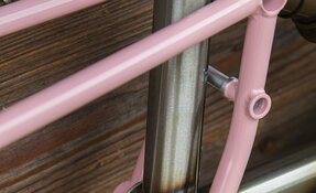 Cadre VTT EGERIE enduro tout suspendu sur mesure en acier fabriqué en France