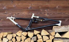 Cadre VTT Enduro 160mm en acier et sur mesure - Columbus Zona