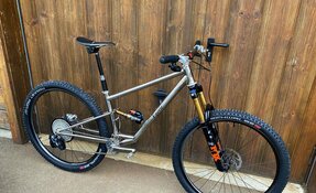 VTT All Mountain EGERIE TITANE INOX Complet - tout suspendu