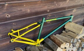 Cadre VTT en acier sur mesure fabriqué en France - hardtail endurigide enduro