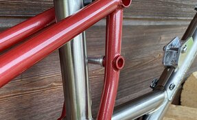 Cadre VTT de Descente DH Titane/acier pour boite de vitesse fabriqué en (…)